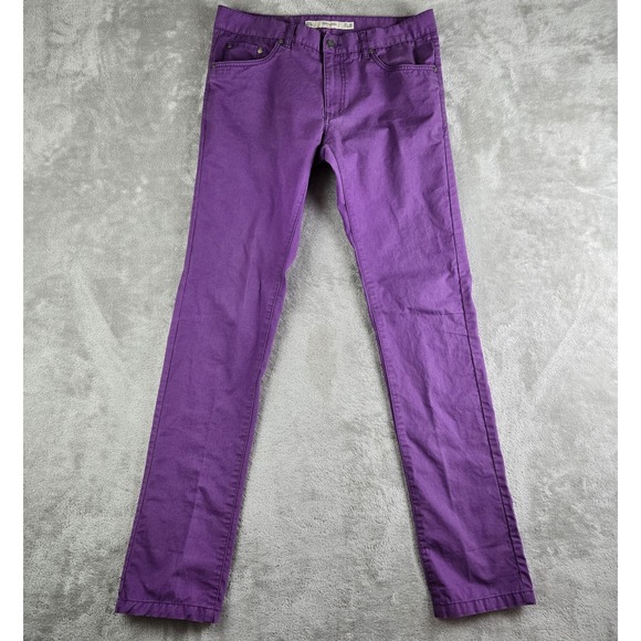 Camicissima Other - Camicissima Pants  34x34 Purple Cotton 5 Pockets‎ Smart Casual Made In Italy